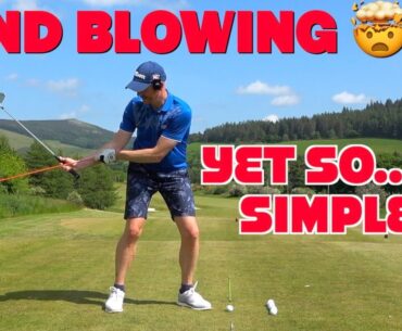 EASIEST WAY to a PERFECT GOLF SWING - The Trail Forearm SECRET