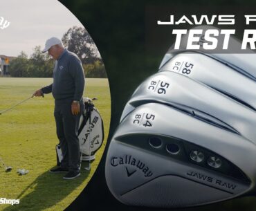 TEST RUN: NEW Callaway JAWS Raw Line Extension With Roger Cleveland