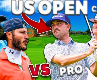 There's a reason he played in the US Open...whatta finish | Bubbie & Ben VS Jacob Solomon & Caddy