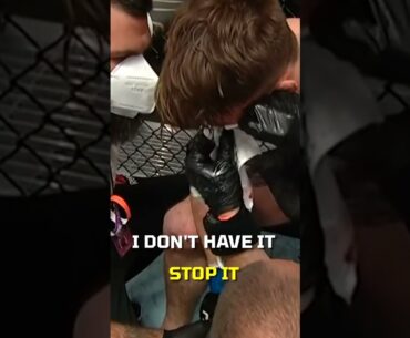 This UFC Fighter Quit Mid-Fight