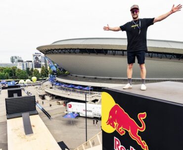 Jumping Bikes Off a 4-Storey Building! w/ Matt Jones