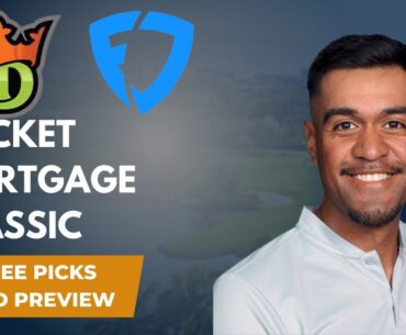 🔥FREE ROCKET MORTGAGE CLASSIC BREAKDOWN🔥 DRAFTKINGS PICKS AND MORE!