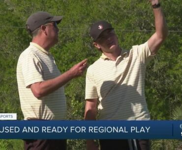 Florida State men's golf team preparing for NCAA regional tournament