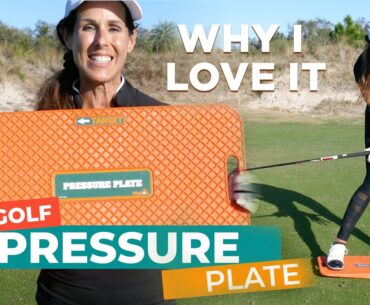 This Training Aid is Awesome to Practice Pressure (golf swing)