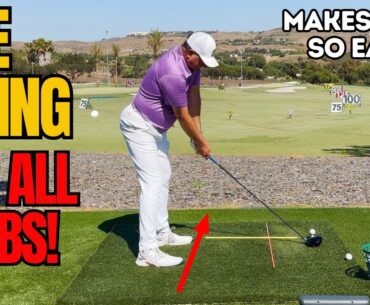 How to Make One Swing Motion for All Clubs - Makes Golf SIMPLE!