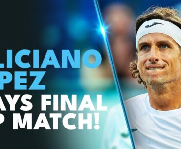 Feliciano Lopez Plays Final ATP Match In Mallorca! | Mallorca 2023 Highlights