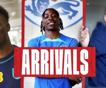 Saka Pranks SGP AGAIN!, Eze Joins Squad & European Champion Rice Returns! 🏆| Arrivals | England