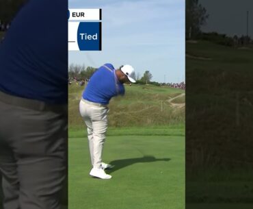 Just LISTEN to POWER of Jon Rahm's swing!