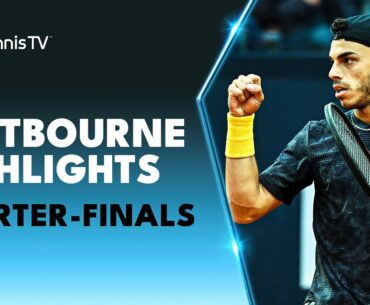 Cerundolo Takes On Zhang; Paul, Kecmanovic & Wolf Feature | Eastbourne 2023 Quarter-Final Highlights