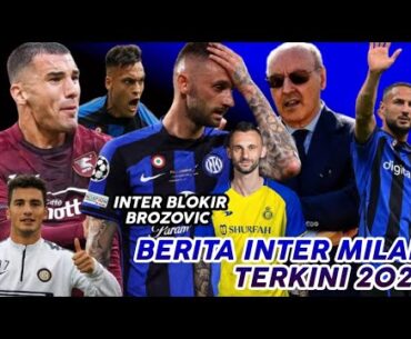 BLOKIR BROZOVIC  ❌ BONAZZOLI STRIKER KE 4 ⬆️ THANKS D'AMBROSIO 🔥 BASTONI LEBIH LAMA 💸 BERITA INTER