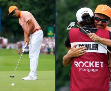 Every shot from the dramatic playoff at the 2023 Rocket Mortgage Classic
