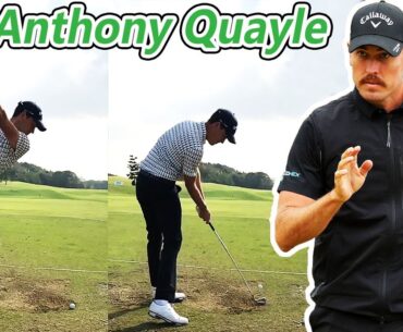 アンソニー・クウェイル Anthony Quayle オーストラリアの男子ゴルフ スローモーションスイング!!!