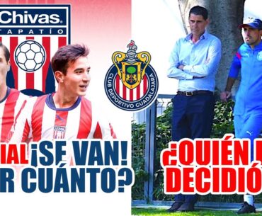 🚨 SE CONFIRMAN SALIDAS EN CHIVAS. PÉREZ BOUQUET Y DIEGO CAMPILLO A JUÁREZ