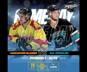 Div 1 Vancouver Blazers vs Grizzlies