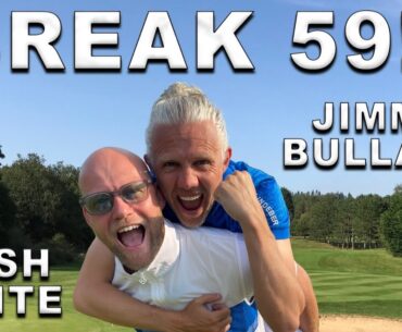 Can A Pro And A Scratch Golfer BREAK 59!!?? | Jimmy Bullard, Josh White Scramble (Unreal🔥)