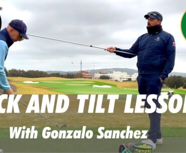STACK AND TILT GOLF LESSON WITH GONZALO SANCHEZ