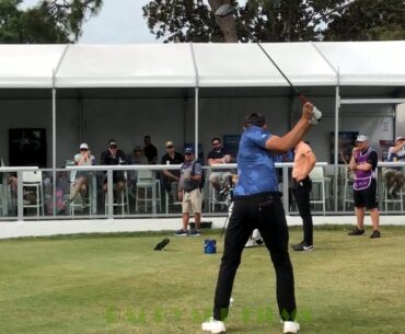 Ludvig Aberg Golf Swing Valspar Championship 2023 10th Hole Round 2