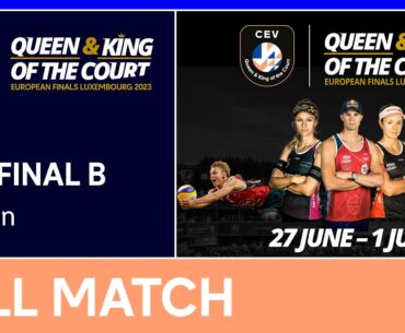 Full Match | Women's Semifinal B | CEV Queen & King of the Court 2023