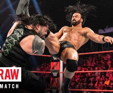 FULL MATCH — Roman Reigns vs. Shane McMahon & Drew McIntyre - Handicap Match: Raw, June 24, 2019