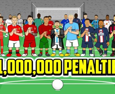 LAST FOOTBALLER TO MISS A PENALTY WINS £1,000,000! (Feat Ronaldo Messi Neymar Mbappe Haaland +more)