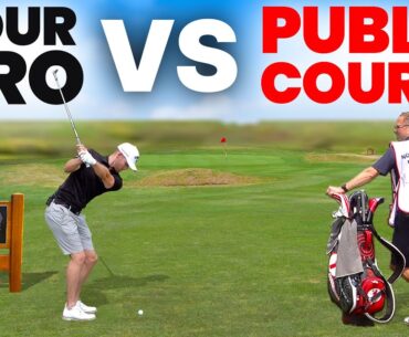 What can a 2x WINNING Tour Pro score on a PUBLIC Golf Course?