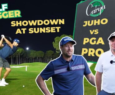 JUHO vs PGA PRO - Showdown at sunset