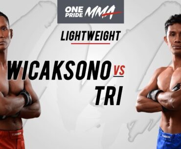 WICAKSONO VS TRI SUWARNO | FULL FIGHT ONE PRIDE MMA 69 LOCAL PRIDE #4 YOGYAKARTA