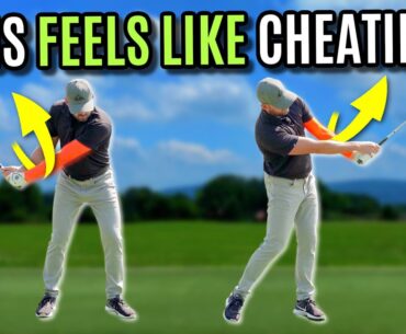 This Left Arm Move Through The Ball Feels Like You're Cheating