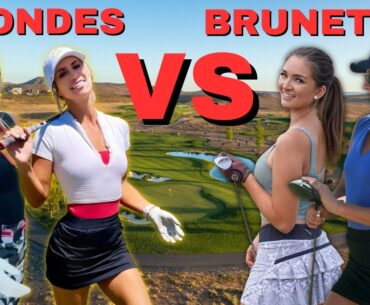 BLONDES VS BRUNETTES | Matchplay | Sabrina Andolpho