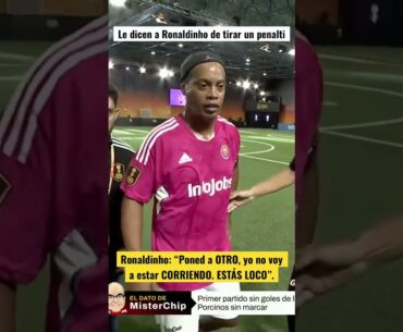 EL SHOW DE RONALDINHO EN LA KINGS LEAGUE 😂 #shorts #ronaldinho