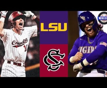 #1 LSU vs #6 South Carolina Highlights (Game 1) | 2023 College Baseball Highlights