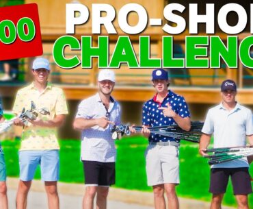 We Played A 2v2v2 Scramble On A $400 Budget | Pro Shop Golf Challenge