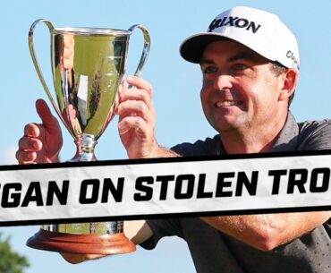 Keegan Bradley Explains Why He Stole The Travelers Trophy | Sports Illustrated