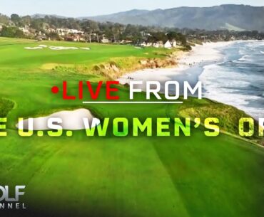Pebble Beach's most difficult 3-hole stretch | Live From the U.S. Women's Open | Golf Channel