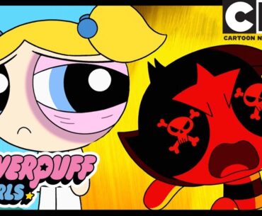 Powerpuff Girls | Buttercup Gets ANGRY and Hurts Bubbles | Cartoon Network