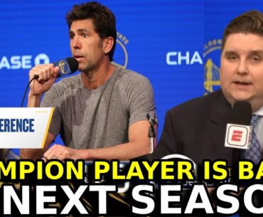 BIG ANNOUNCEMENT! Great All-Star Announces Return to Warriors Next Season and Wants to Be Champion!