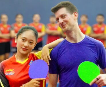 Adam vs. 10 Pro Table Tennis Players: Can He Win?