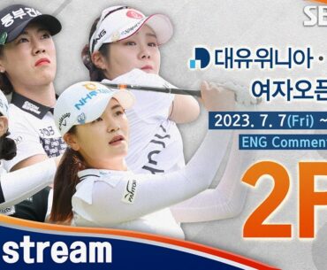 [KLPGA 2023] Dayouwinia • MBN Ladies Open 2023 / Round 2 (ENG Commentary)