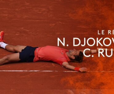 Roland-Garros 2023 : Le résumé de la finale (H) N. Djokovic vs C. Ruud