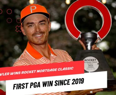 Rickie Fowler Wins 2023 Rocket Mortgage Classic | First Victory Since 2019