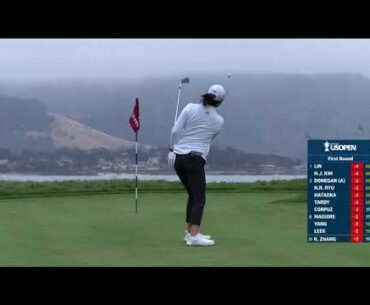 Rose Zhang's Incredible Chip on Hole No. 17: 2023 U.S. Women's Open