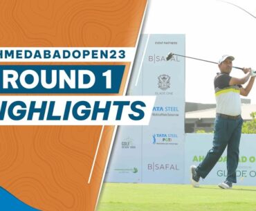 Round 1 Highlights | Ahmedabad Open Golf Championship 2023