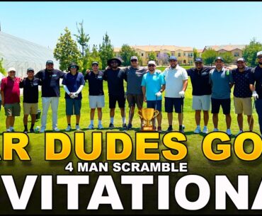 We Hosted a 4 Man Scramble Tournament at Birch Hills Golf Course