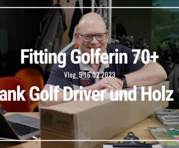 Vlog_5 Fitting Golferin 70+ Ping G430 Max HL, Krank Golf Driver und Holz 15 #martinstechergolf