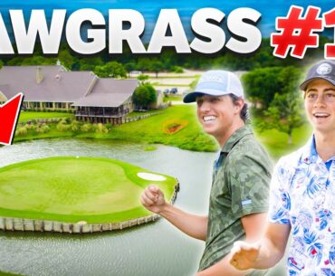 We Played The Most Famous Golf Holes In The World... 9 Hole Texas 2v2 Match