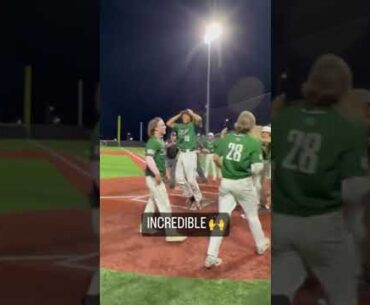 Walk-off home run to win a state championship 😤 (via @gobigreddie) #shorts