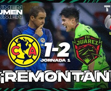 Resumen y goles | América 1-2 FC Juárez | AP2023-J1 | Liga Mx | TUDN