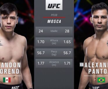 Brandon Moreno x Alexandre Pantoja | LUTA COMPLETA | UFC 290