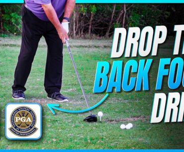 Drop the Back Foot Drill - John Hughes Golf