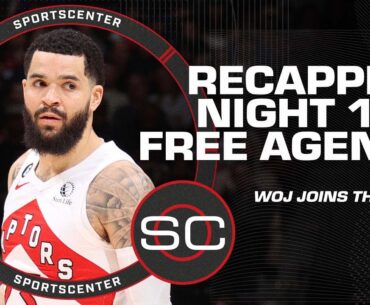 VanVleet’s max contract highlights Night 1 of NBA Free Agency – Woj breaks it down | SportsCenter